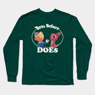 Bros Before Does Long Sleeve T-Shirt